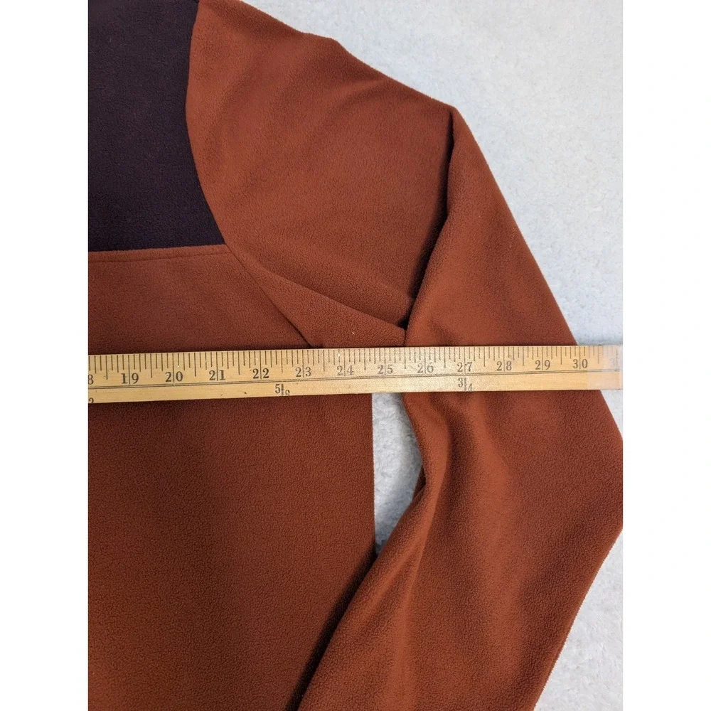 The North Face Jacket Mens XL Brown Lightweight Fleece‎ Outdoors Hiking Autumn